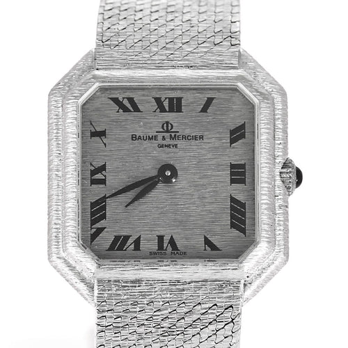 Baume & Mercier - Montre vintage en or blanc 58 Facettes 58FC57