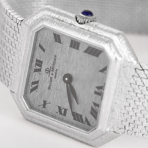 Baume & Mercier - Montre vintage en or blanc 58 Facettes 58FC57