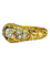 53 Bague ancienne en or jaune 18K et diamants 0,70 ct 58 Facettes 1396