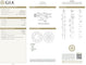 52 Bague trilogy en or blanc et diamants GIA 2,70 ct 58 Facettes G4011