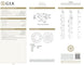52 Bague trilogy en or blanc et diamants GIA 2,70 ct 58 Facettes G4011