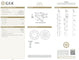 53 Bague trilogy en or blanc et diamants 3,01 ct 58 Facettes G4010