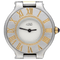 Cartier - Montre Must 21 en or jaune et acier 58 Facettes MT47101