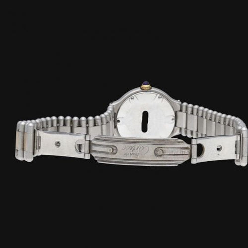 Cartier - Montre Must 21 en or jaune et acier 58 Facettes MT47101