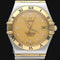Omega Constellation - Montre en or jaune, acier et diamants 58 Facettes MT47966