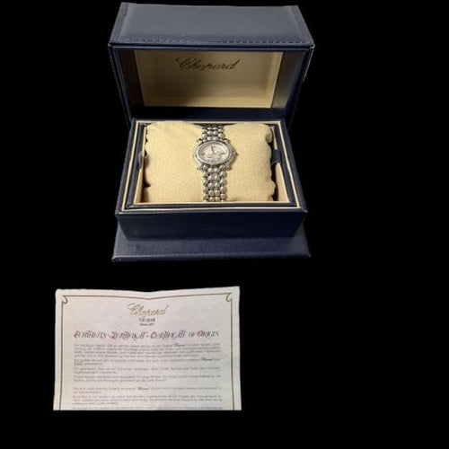 Chopard Happy Sport - Montre Mini en acier 58 Facettes MT44567