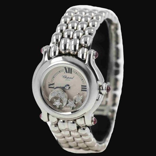 Chopard Happy Sport - Montre Mini en acier 58 Facettes MT44567