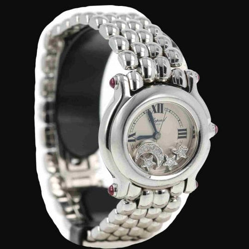 Chopard Happy Sport - Montre Mini en acier 58 Facettes MT44567