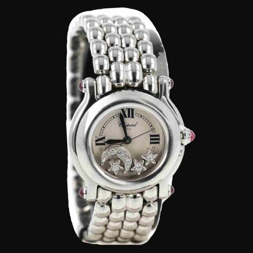 Chopard Happy Sport - Montre Mini en acier 58 Facettes MT44567