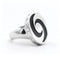 51 Bulgari Optical - Bague en or blanc et onyx 58 Facettes 56a21_M