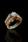 Bague 52 Bague solitaire 0,73 ct en or jaune 18K et diamants 58 Facettes