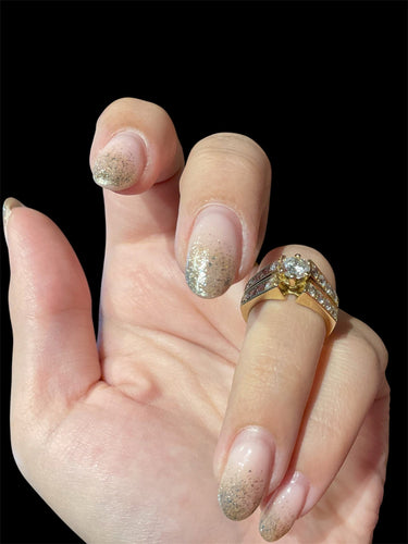 Bague 52 Bague solitaire 0,73 ct en or jaune 18K et diamants 58 Facettes