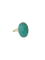 Art déco - Bague scarabée en or jaune et chrysoprase
