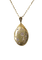Médaillon ancien - Pendentif ouvrant en or jaune et diamants