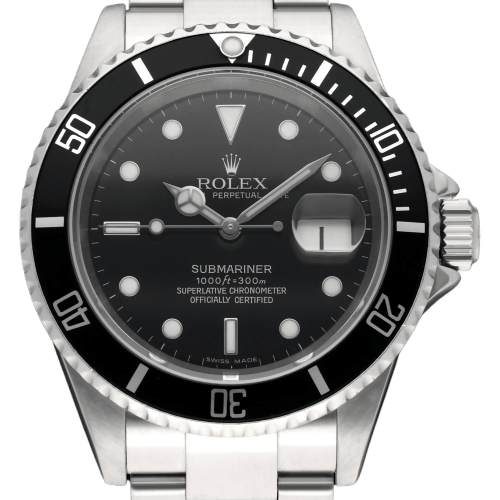 Rolex - Montre Submariner Date 16610T en acier