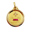 Augis - Pendentif médaille d'amour en or 18k, rubis et diamants