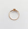 55 Bague toi et moi victorienne en or rose 18k et perles 58 Facettes A07719