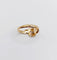 55 Bague toi et moi victorienne en or rose 18k et perles 58 Facettes A07719