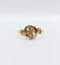 55 Bague toi et moi victorienne en or rose 18k et perles 58 Facettes A07719