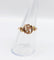 55 Bague toi et moi victorienne en or rose 18k et perles 58 Facettes A07719