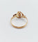 55 Bague toi et moi victorienne en or rose 18k et perles 58 Facettes A07719