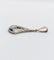 Art déco - Pendentif en or blanc 18k, platine, diamants et saphirs 58 Facettes A07721