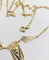 Collier Art déco à palmettes en or jaune et blanc 18k 58 Facettes A07722