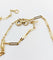 Collier Art déco à palmettes en or jaune et blanc 18k 58 Facettes A07722