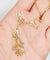 Collier Art déco à palmettes en or jaune et blanc 18k 58 Facettes A07722