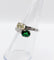 Bague 51 Bague toi et moi en or blanc 18k, diamant jaune et tsavorite 58 Facettes A07724