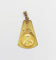 Pendentif LB - Médaille Art déco bébé en or 18K 58 Facettes A07726