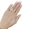 Bague 54 Cartier Nigéria - Bague bandeau en or jaune et diamants 58 Facettes 35961
