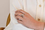 Bague 60 Bague diamants en or blanc 18k 58 Facettes 25171