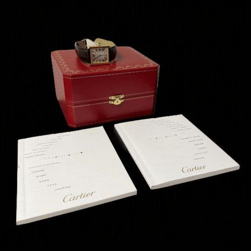 Cartier Tank Solo MM - Montre en or jaune et acier 58 Facettes MT47339