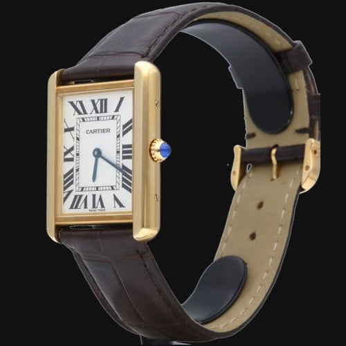 Cartier Tank Solo MM - Montre en or jaune et acier 58 Facettes MT47339