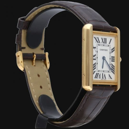Cartier Tank Solo MM - Montre en or jaune et acier 58 Facettes MT47339