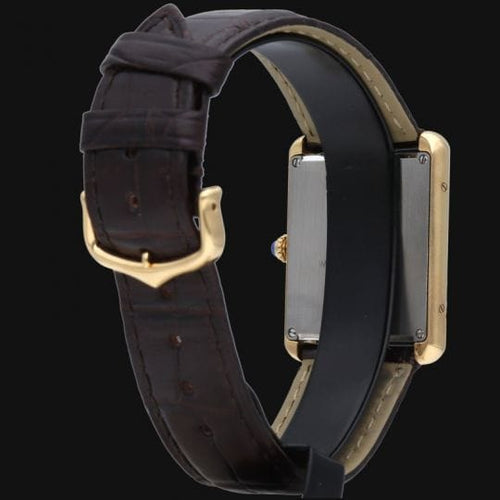 Cartier Tank Solo MM - Montre en or jaune et acier 58 Facettes MT47339