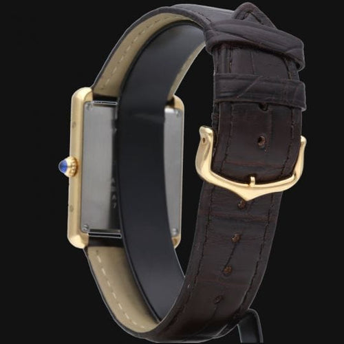 Cartier Tank Solo MM - Montre en or jaune et acier 58 Facettes MT47339