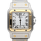 Cartier Santos Galbée - Montre en or jaune et acier 58 Facettes MT47367