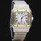 Cartier Santos Galbée - Montre en or jaune et acier 58 Facettes MT47367