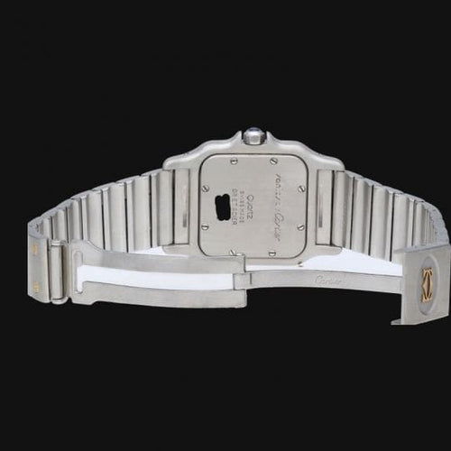 Cartier Santos Galbée - Montre en or jaune et acier 58 Facettes MT47367