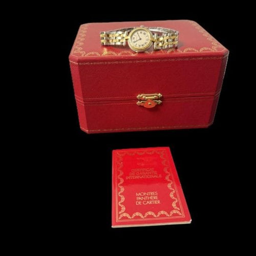 Cartier Panthère - Montre femme en or jaune et acier 58 Facettes MT46806
