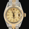 Rolex Lady-Datejust - Montre Oyster Perpetual en or jaune et acier 58 Facettes MT47974