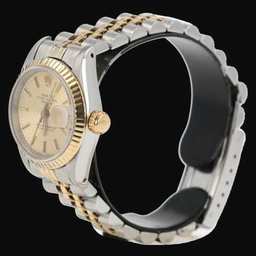 Rolex Lady-Datejust - Montre Oyster Perpetual en or jaune et acier 58 Facettes MT47974