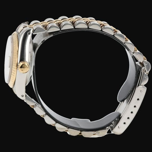 Rolex Lady-Datejust - Montre Oyster Perpetual en or jaune et acier 58 Facettes MT47974