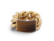 52 Christian Dior - Bague Gourmette GM en or jaune 18k et œil-de-tigre 58 Facettes 276676