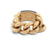 52 Christian Dior - Bague Gourmette GM en or jaune 18k et œil-de-tigre 58 Facettes 276676