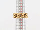 52 Christian Dior - Bague Gourmette GM en or jaune 18k et œil-de-tigre 58 Facettes 276676