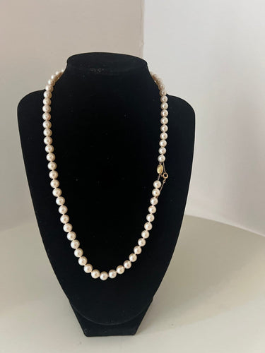Collier choker en or 18K et perles de culture Akoya 58 Facettes 959