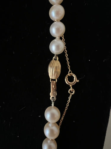Collier choker en or 18K et perles de culture Akoya 58 Facettes 959